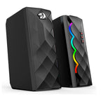 Caixa De Som Gamer Redragon Cipher 6w 2.0 LED RGB