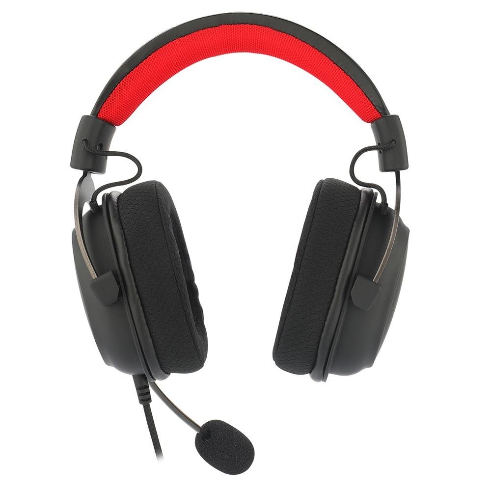 Headset Gamer Redragon Zeus X, Chroma Mk.II, RGB, Som Surround 7.1, Drivers 53mm, USB, Preto e Vermelho - H510-RGB