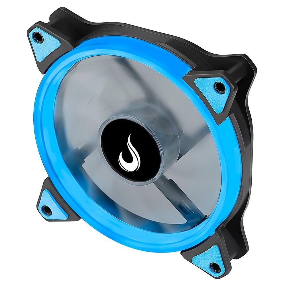 Ventoinha Rise Mode Galaxy Led, 120mm, Azul - RM-FN-01-BB