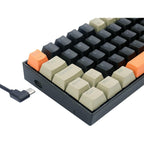 Teclado Gamer Redragon Lakshmi, Switch Brown,  Layout 60%, ABNT2, Preto - K606-OG&BK&GY (PT-BROWN)