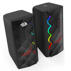 Caixa De Som Gamer Redragon Cipher 6w 2.0 LED RGB