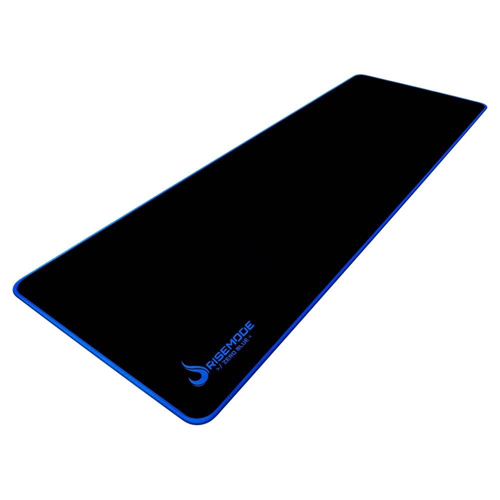 Mousepad Gamer Rise Mode Speed, Estendido (900x300mm) Costura Azul - RG-MP-06-ZB