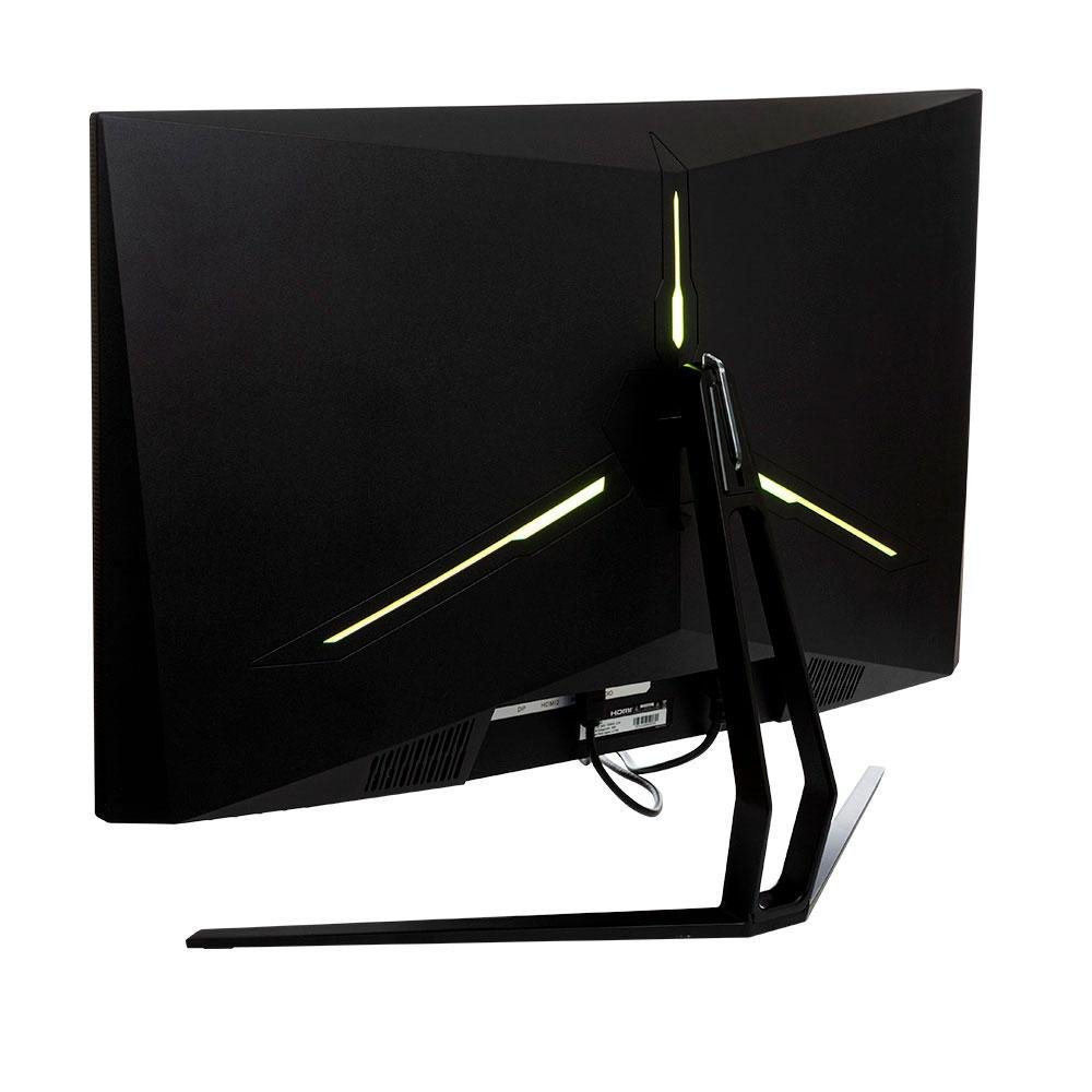 Monitor Gamer Husky Hailstorm 31.5' LED, Curvo, 165 Hz, Full HD, 1ms, Adaptive Sync, HDMI/DisplayPort, Ajuste de Ângulo - HGMT002