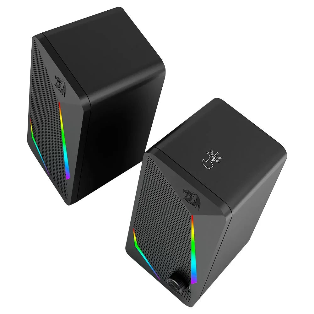 Caixa De Som Gamer  Redragon, Waltz Gs510, RGB, Preto