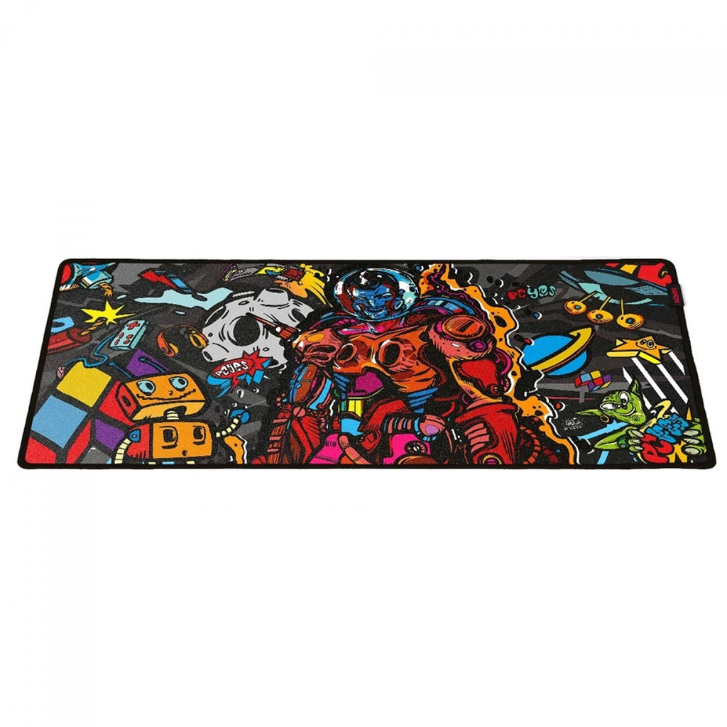 Mousepad Gamer PCYes Dr Kepler Extended, Extra Grande, 900x420mm, DRK90X42
