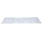 MousePad Gamer Force One Skyhawk Snow, XXL, 900x400mm, FR.MP.SH.07
