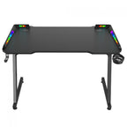 Mesa Gamer SuperFrame Epic RGB, Com Suporte Para Headset e Copo, Black, SF-TB-EP11060BF RGB