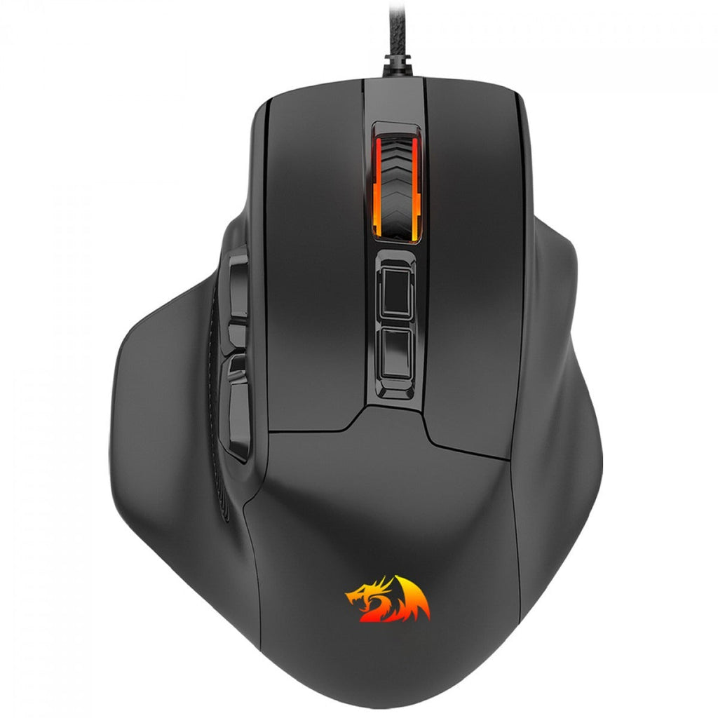Mouse Gamer Redragon Bullseye, RGB, 12400 DPI, 7 Botões, Sensor PAW3327, Preto, M806-RGB