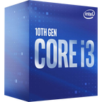 Processador Intel Core i3 10100 3.60GHz (4.30GHz Turbo), 10ª Geração, 4-Cores 8-Threads, LGA 1200, BX8070110100