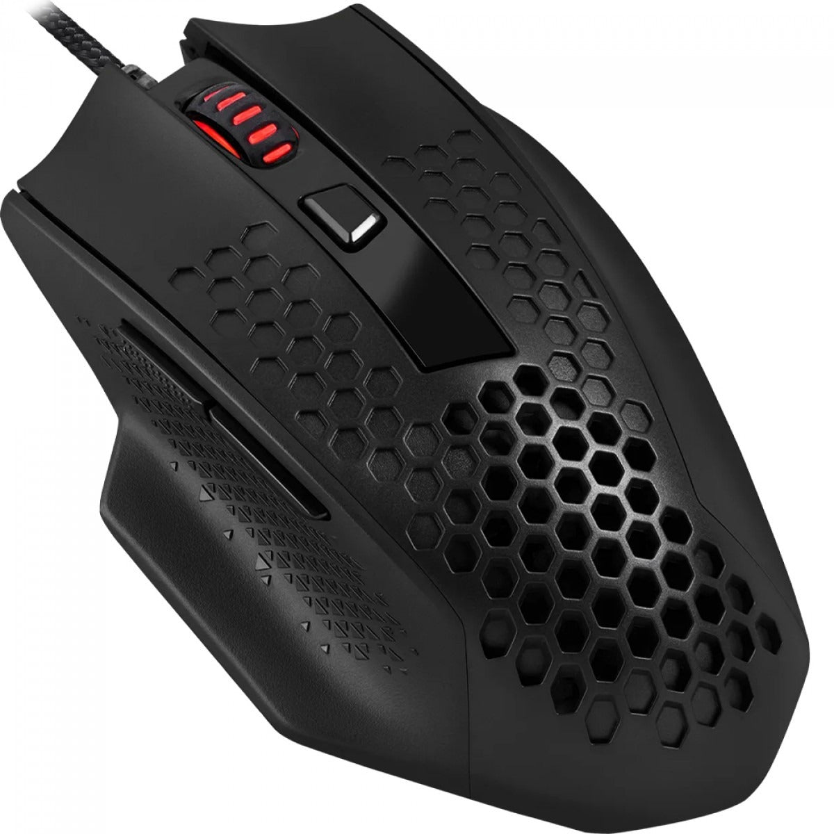 Mouse Gamer Redragon Bomber, 12.400 DPI, 6 Botões Programáveis, RGB, Preto, M722