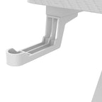 Mesa Gamer SuperFrame Epic, Com Suporte Para Headset e Copo, Branco, SF-TB-EP11060WF