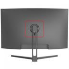 Monitor Gamer SuperFrame Precision, 27 Pol, Curvo, Full HD, 1ms, 180Hz, FreeSync, HDMI/DP, Preto, SFPCB-27180-FHD