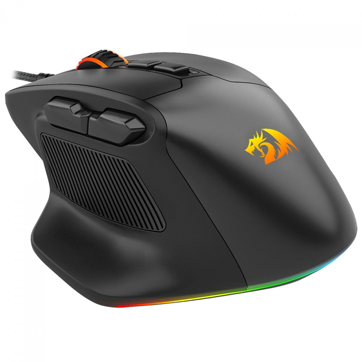 Mouse Gamer Redragon Bullseye, RGB, 12400 DPI, 7 Botões, Sensor PAW3327, Preto, M806-RGB