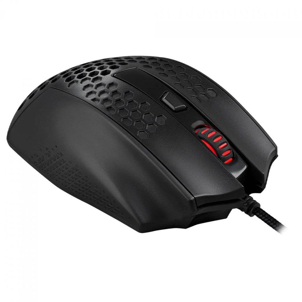 Mouse Gamer Redragon Bomber, 12.400 DPI, 6 Botões Programáveis, RGB, Preto, M722