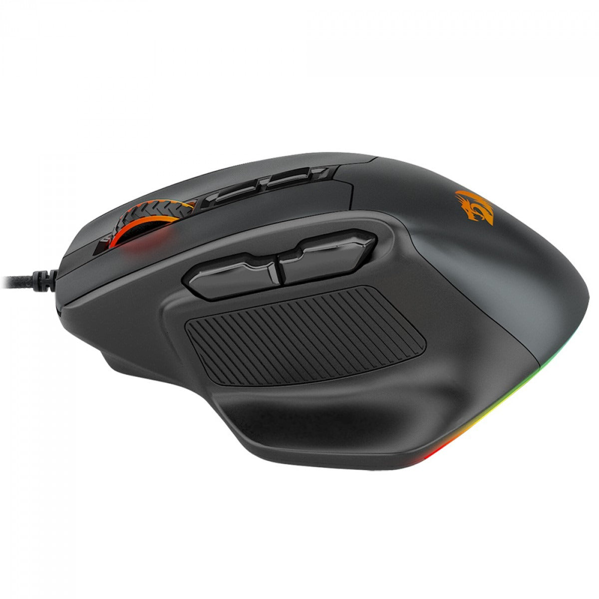 Mouse Gamer Redragon Bullseye, RGB, 12400 DPI, 7 Botões, Sensor PAW3327, Preto, M806-RGB
