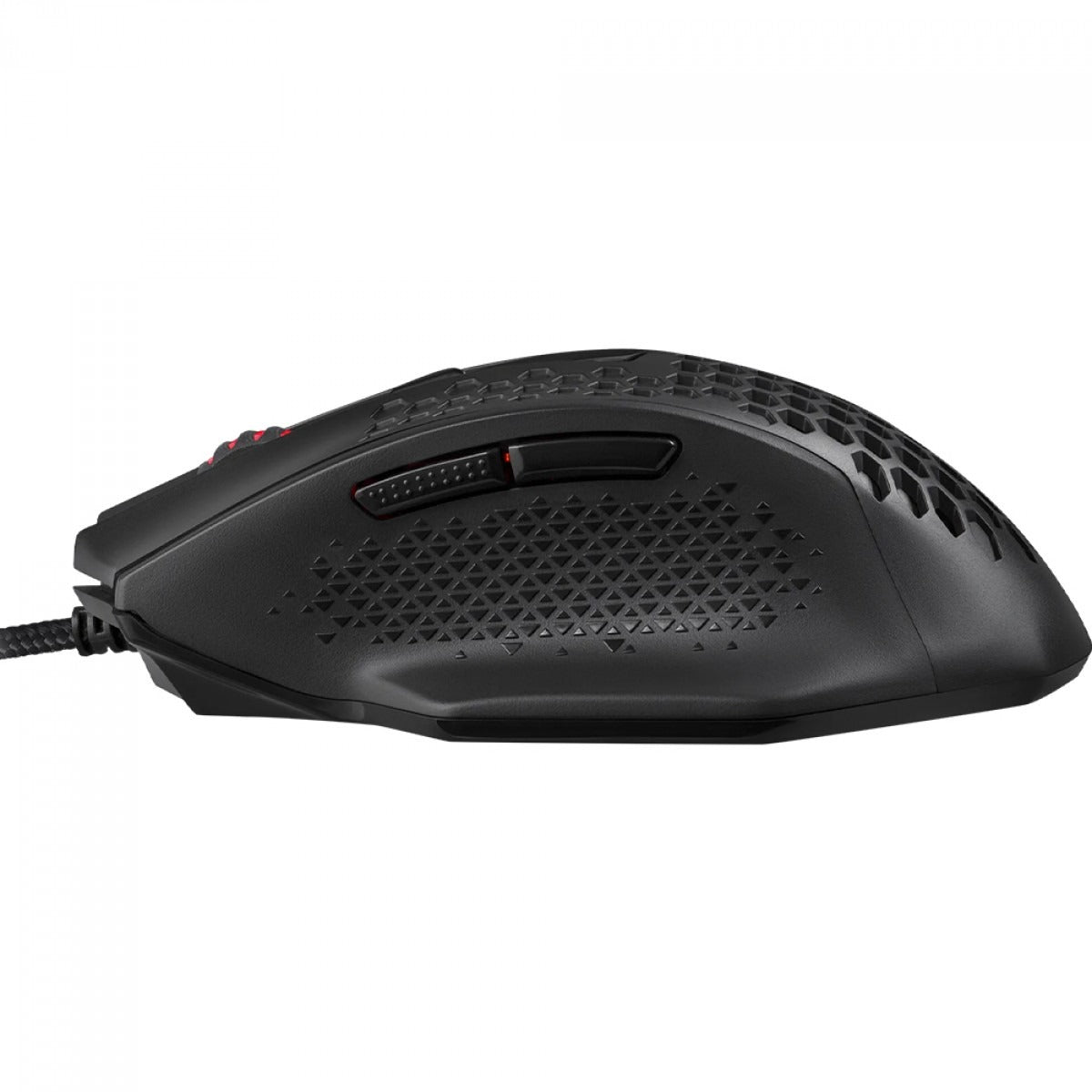 Mouse Gamer Redragon Bomber, 12.400 DPI, 6 Botões Programáveis, RGB, Preto, M722