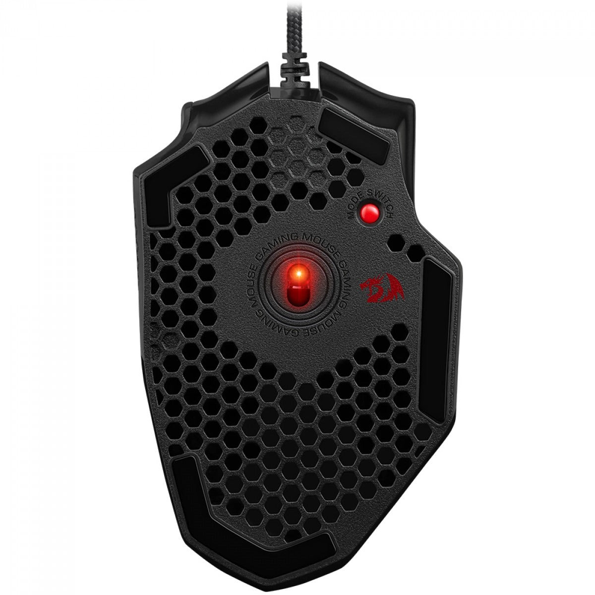 Mouse Gamer Redragon Bomber, 12.400 DPI, 6 Botões Programáveis, RGB, Preto, M722