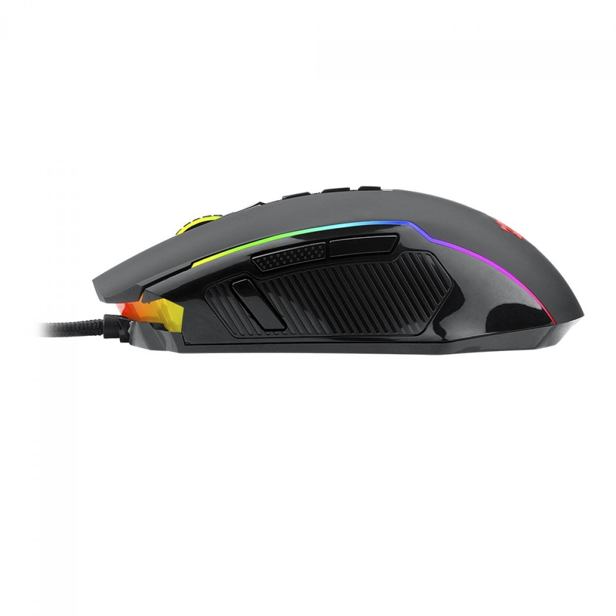 Mouse Gamer Redragon Ranger Basic, RGB, 4000 DPI, PAW3104, 9 Botões Programáveis, Black, M910-K