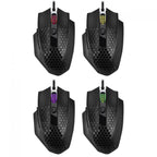 Mouse Gamer Redragon Bomber, 12.400 DPI, 6 Botões Programáveis, RGB, Preto, M722