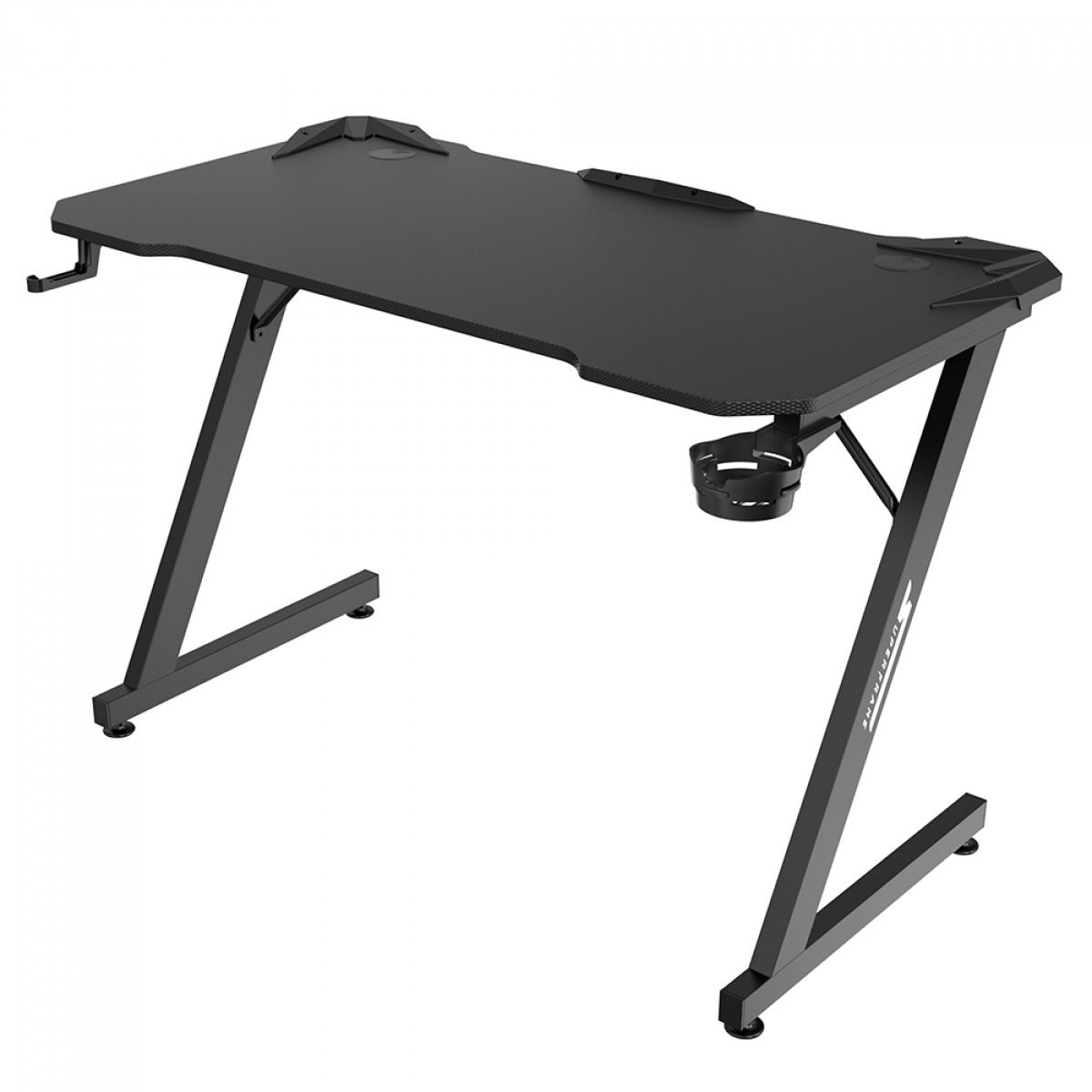 Mesa Gamer SuperFrame Epic, Com Suporte Para Headset e Copo, Black, SF-TB-EP11060BF