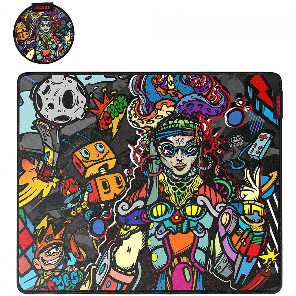 Mousepad Gamer PCYes Apollo Medium, 500x400mm, APL50X40
